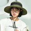 Unisex Breathable Mesh Panel Bucket Hat, Spring Summer UV Protection Sun Hat, Lightweight Outdoor Cap for Work Travel Hiking