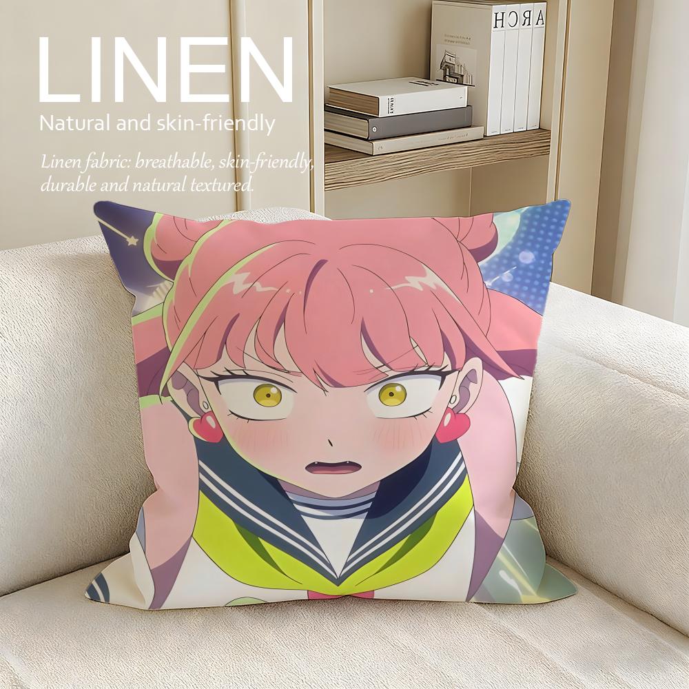 You and I Are Polar Opposites Cushion Cover Linen Decorative Pillowcase Set Pcs  x Breathable Washable Sofa Cushion Cover