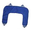 U Shape Patient Turning Sheet with Fixation Straps Labor Saving Bed Ridden Patients Lifting Pad Medium Size