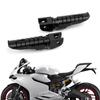 Passenger Rear Foot Peg Footrest For DUCATI 959 1199 PANIGALE 1098 1198 Black