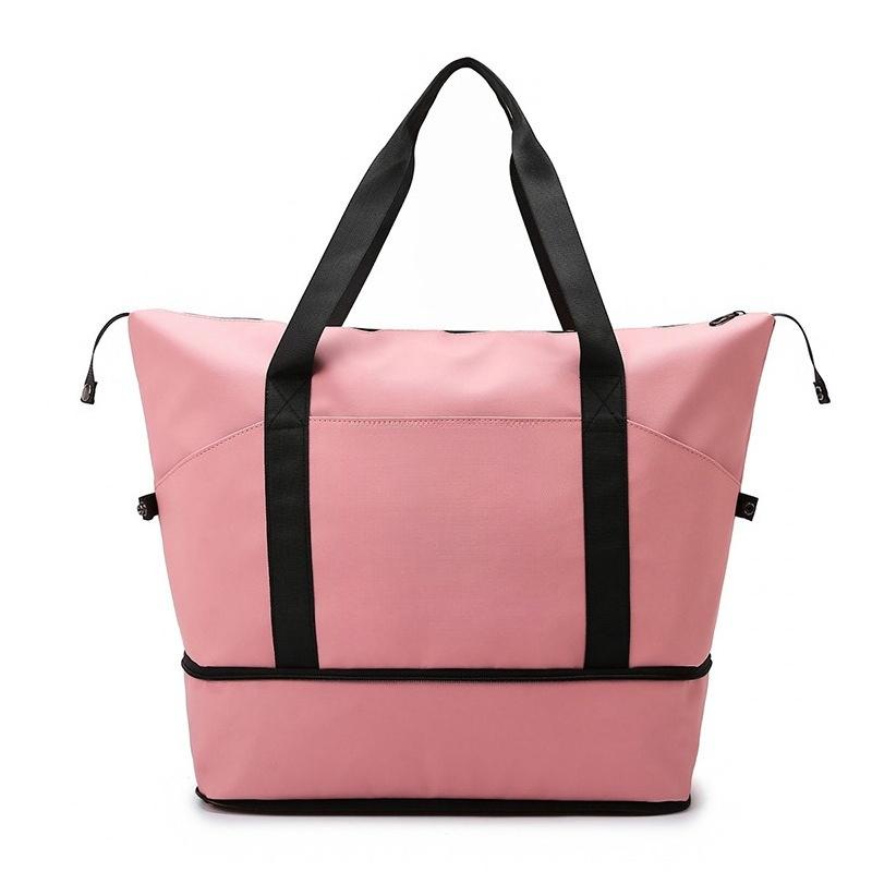 

Couple Luggage Bags for Going Out Simple Trendy Portable Expansion Travel Bags Wet and Dry Sports Gym Bags