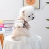 Dog Winter Jackets Fleece Doggies Jackets Windproof Cold Weather Pet Clothes for Small Dogs Fleece Lining Warm Dog Coat