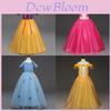 Elegant Princess's Dress For Girls Perfect For Cosplay And Halloween Parties