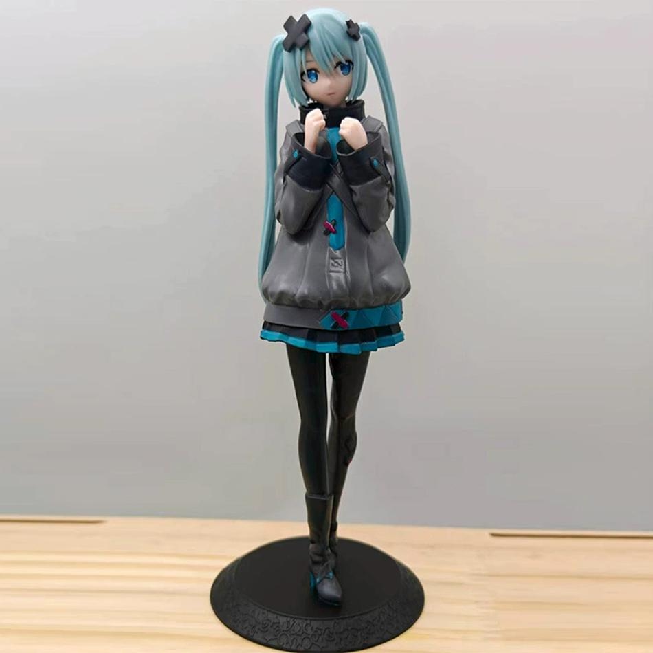 New Hatsune Miku Anime Figure Toys Flower Fairy Collection MIKU Kawaii Cartoon PVC Action Figurine Model Doll Birthday Gift