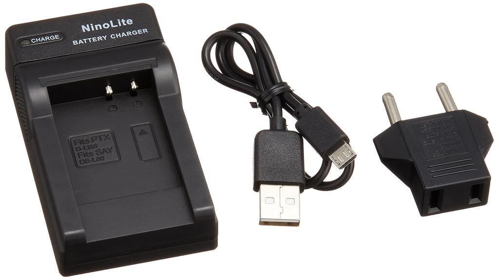 NinoLite USB nabíječka pro a VW-VBX070 VW-VBX070-W