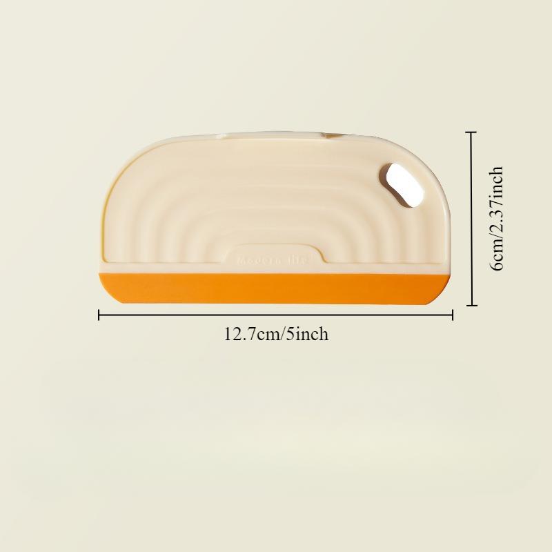 Handy Soft Silicone Squeegee - Non-Scratch Kitchen Scraping Tool, Window/Mirror/Countertop Wiper