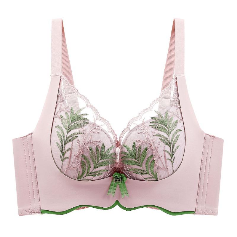 Adjustable Bra Sensational Inner Cup Lace Underwear Gathering Anti-Sagging Bra