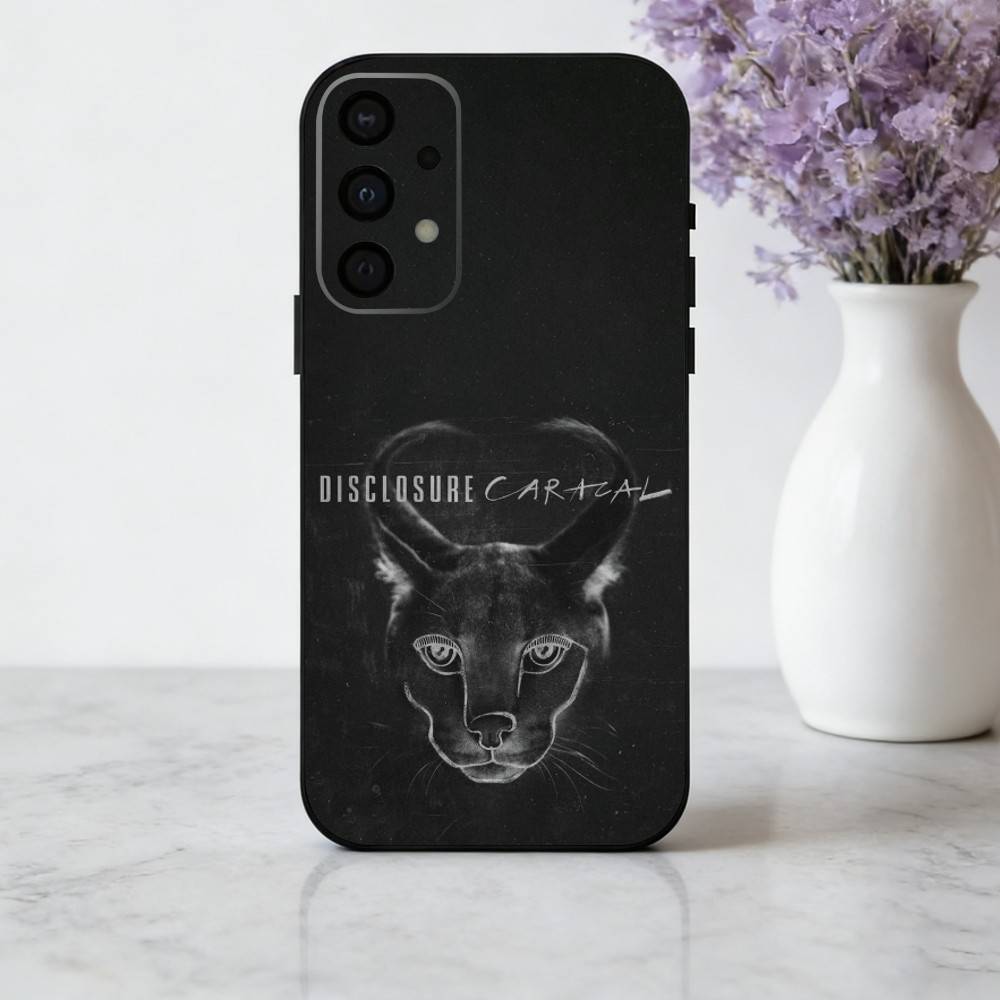 Deep House D-Disclosure Band Phone Case For Samsung Galaxy A73,A72,A71,A70,A53,A52,A51,Soft Silicone Black Cover