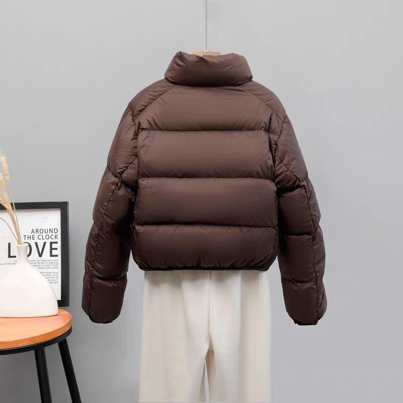 Brown Kendou Wind Winter Short Cotton Clothes Women's New Small Winter Coat Thickened Bread Clothes