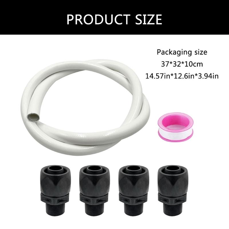 Pool Pump Hose Connector for 353020 Pool Booster Pump Cleaners Booster Pump Hose Kit Replacement Hose Pumps Accessories