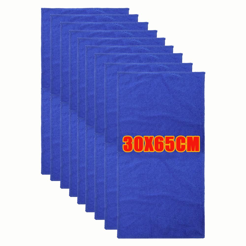 Microfiber 201Pcs Car Wash Towels Absorbent Drying Hemming Car Care Cloth Household Kitchen Bathroom Cleaning Cloths Towel Rags