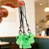 1-30pcs 2026 New Luminous Alien Mobile Phone Lanyard Backpack Keychains Pendants Cute and Glowing Creative Small Pendant