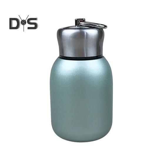 Borraccia per acqua antiruggine da 280 ml, a prova di perdite, comoda bottiglia sottovuoto isolata da viaggio