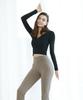 Debiweeo T-Lab V-Crop Long Sleeve Tee Devi-T0068-Black