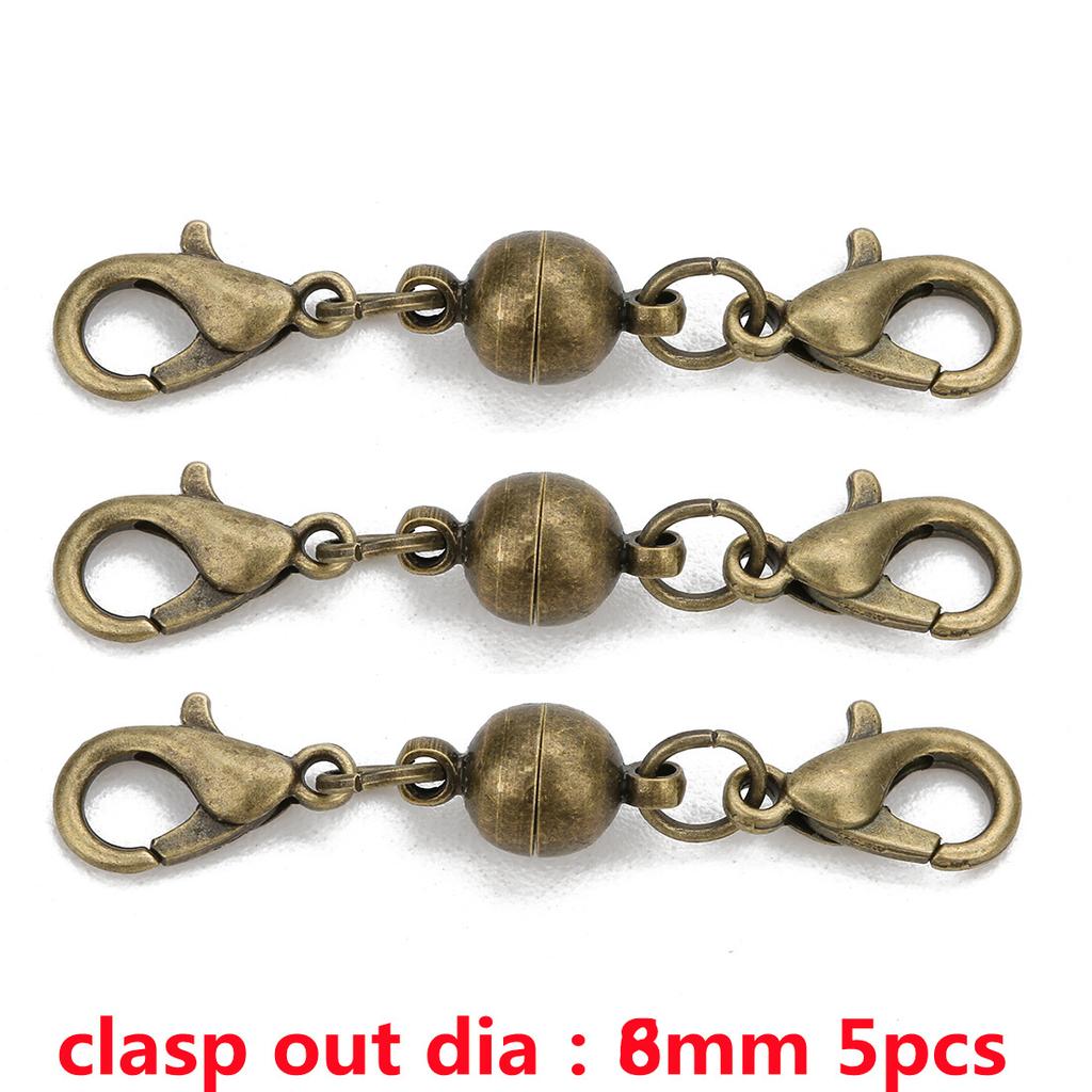 Louleur Magnetic Clasps for Jewelry Making DIY Bracelet Necklace Magnet Clasp Connector Buckle Fasteners Accessories Wholesale