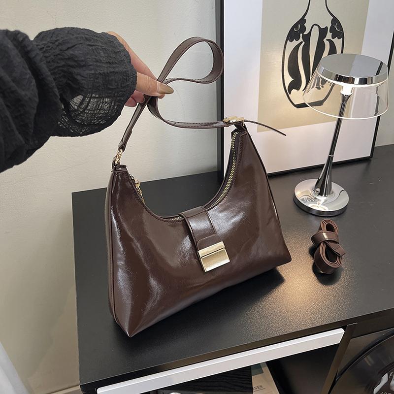 Retro Underarm Bag Casual Commuter Single Oulder Crossbody Bag Fashionable Minimalist Small Square Bag High Quality Shoulder Bag