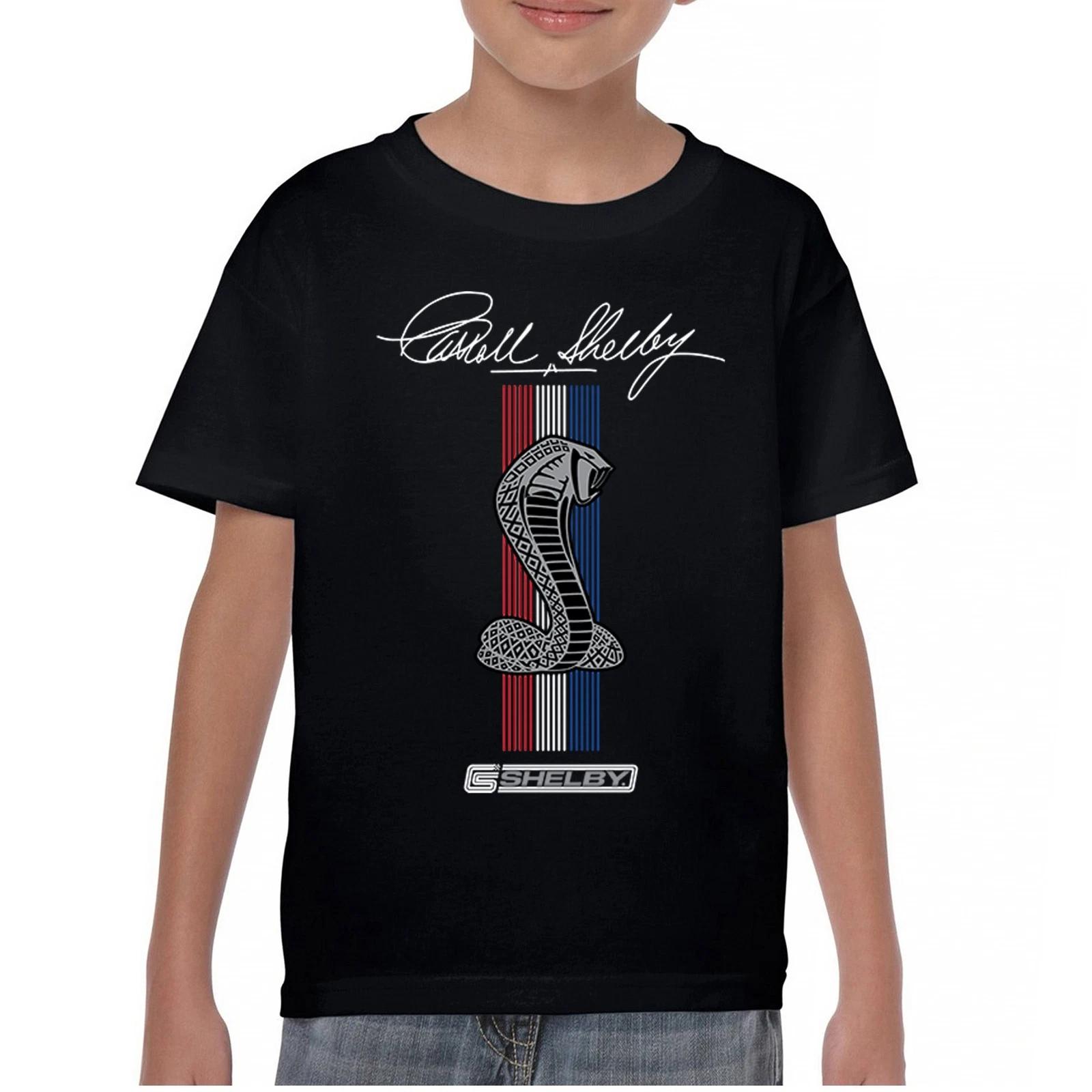 

Shelby Cobra Logo Youth kids boys T-Shirt Mustang GT500 Performance Powered by Ford Kids 160