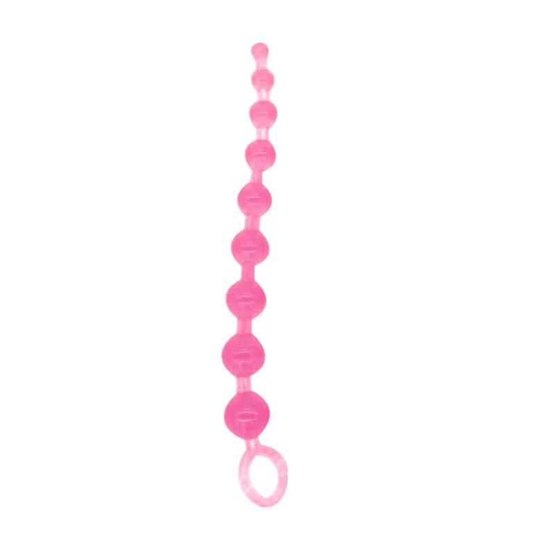 Jelly Anal Beads For Men And Women Vagina Plug Play Pull Ring Ball Butt Beads Stimulator Adult Sex Toy For Couples Gay Male