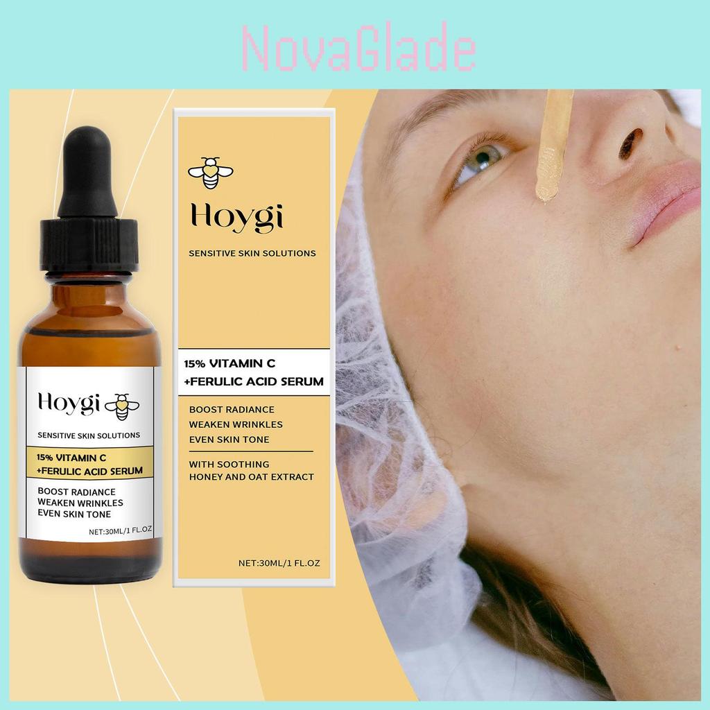 Hoygi Vitamin C Honey Essence 30ml Firming Hydrating Moisturizing Skin Serum For Daily Use