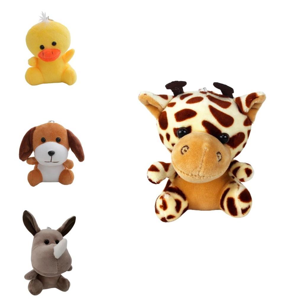 Großhandel mit Greifautomaten-Plüschtieren aus Waldtier-Materialien (10 cm), Tiger und Löwe (Plüschtiere), Schlüsselanhänger, Dekorationen und Accessoires aus Plüsch, PP-Baumwolle, individuell gestaltbar)