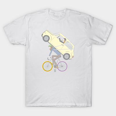 T Shirt Women Double Ride Harajuku Print Kawaii Tshirt Summer Short Sleeve Female T-Shirt Top Tee