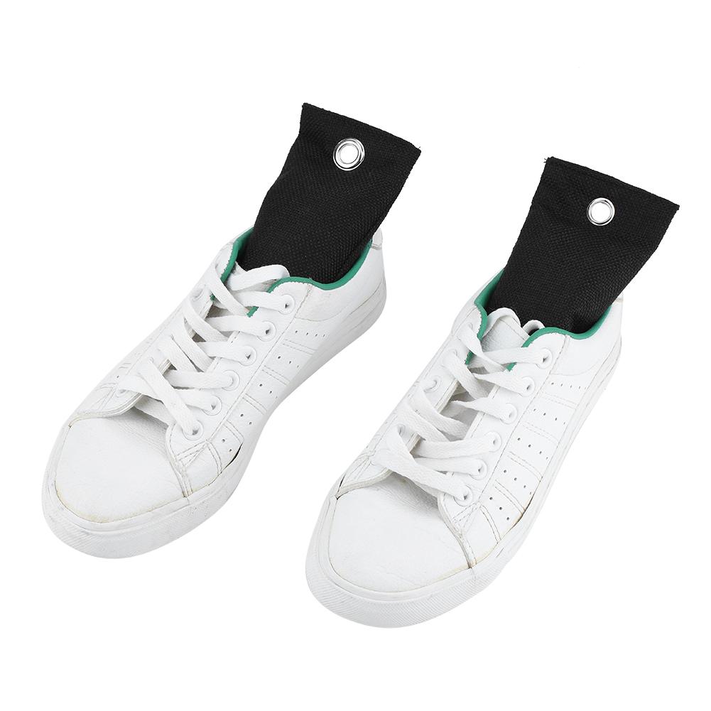 2Bags Bamboo Charcoal Home Car Purifier Activated Carbon Shoes Deodorant Bag(Black)