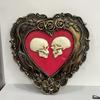 Love Statue Skull Statue Skull Heart For Wedding Party Decoration Halloween Decoration Home Decoration