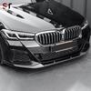 Carbon Fiber Front Lip Splitter for BMW 5 Series G30/G38 (Late Model) - MP Style Chin Diffuser Body Kit.