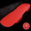 Plaid Three-Piece No-Tie Car Seat Cushion Set for Office and Home - Single Seat and Multi-Seat Interior Decor.