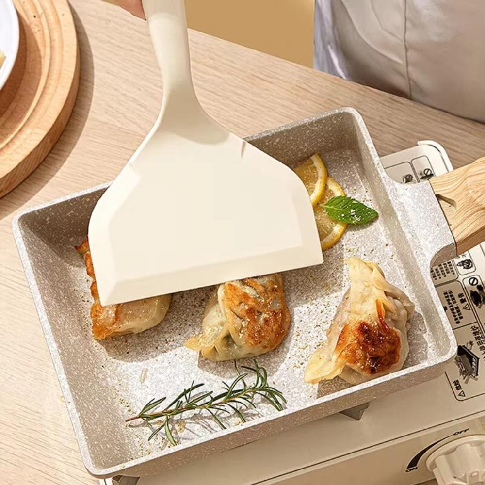 

Wide Shovel Silicone Turner Durable Spatula червоний