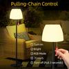 Solar Outdoor Floor Lamp, Waterproof LED Cordless Lamp with Light Sensor, Rechargeable Dimmable Warm White+RGB for Garden Patio