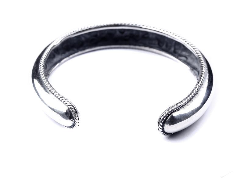 Bebello [Bs-259] 925 Silver Bangle Bracelet