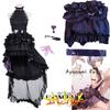 Rei Ayanami Evangelion Same Cosplay Costume Luxury Gown Halloween Party Up Dress