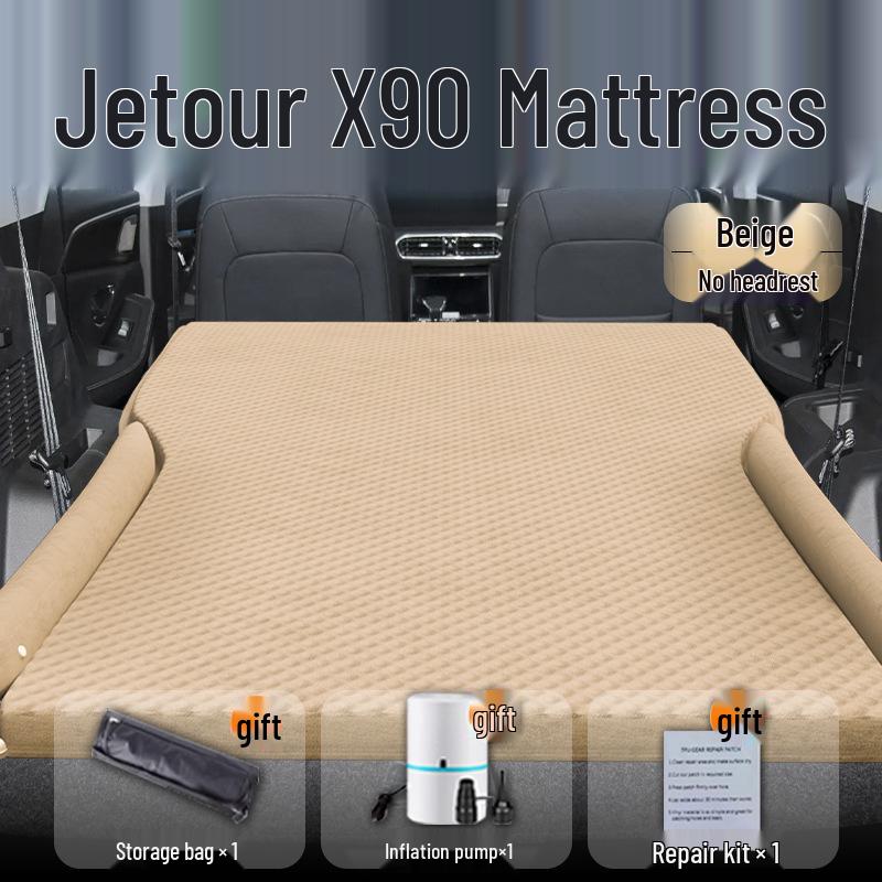 Chery Jetour X90 Rear Seat Inflatable Car Mattress & Cushion