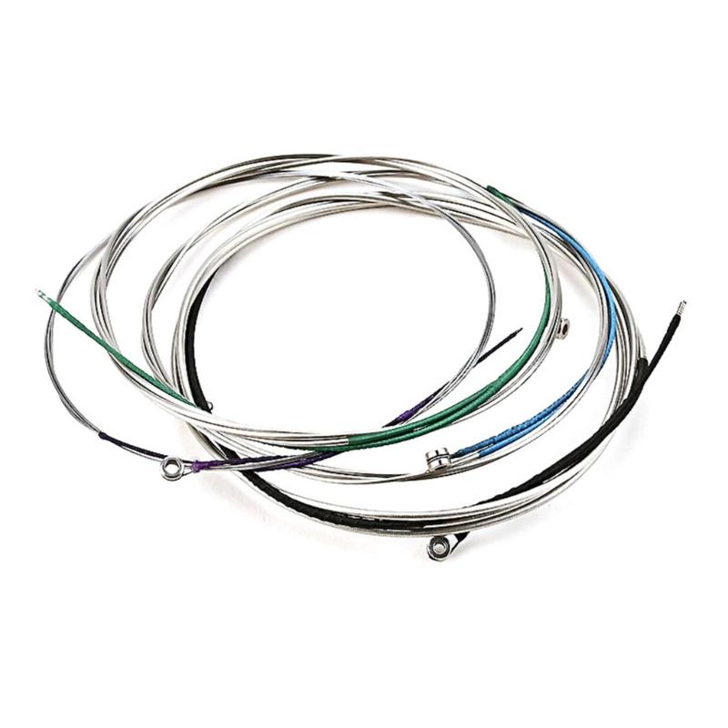 Cello Strings Full Set with Nickel-plated Ballhead for 4/4 3/4 1/2 1/4 Cellos