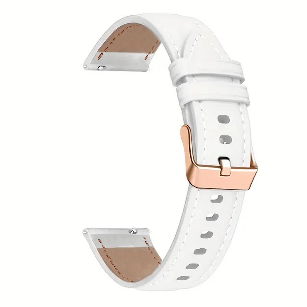 Women's 18mm/20mm Leather Replacement Watch Band for Huawei, Garmin, and Samsung Smartwatches In Stock
