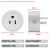 US WiFi Smart Plug with Energy Monitoring – Works with Alexa Google Home,Tuya App Control & Timer Function, 120V Outlet for Home