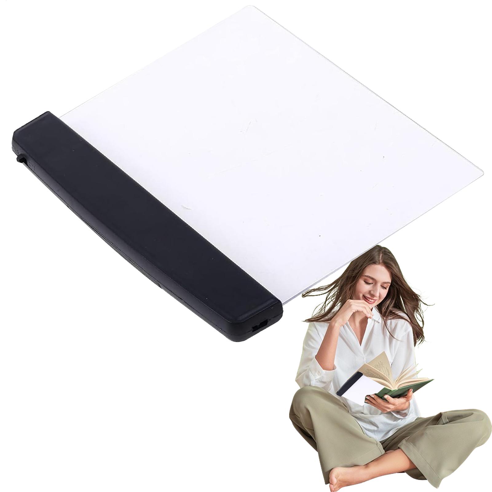 

Transparent LED Flat-Panel Night Vision Reading Lamp Flat Book Light Bed Reading Bright Light Night Illumination Panel CN