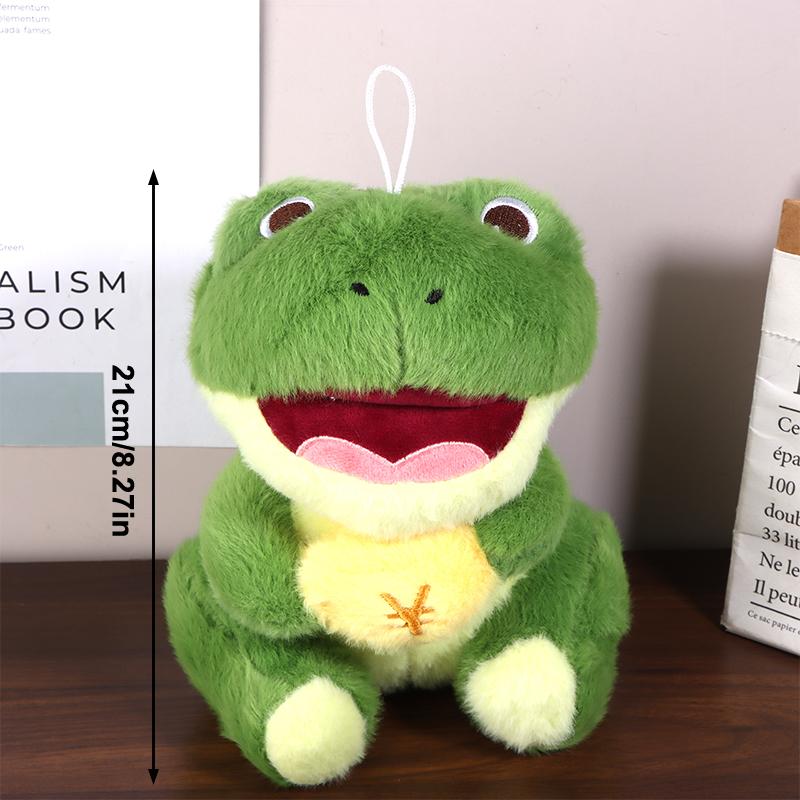 Cute Cartoon Frog Crocodile Plush Toy Soft Stuffed Doll Toy Lovely Throw Pillow Home Decoration For Kid Birthday Gifts