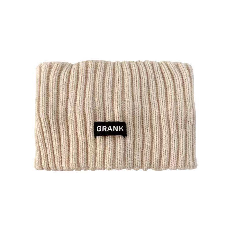 Four Seasons Wide Edge Sport Headband - Internet Celebrity Style, Solid Color, Wearable Knitted Hairband