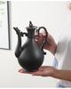 Antique Style Ceramic Wine Set: Decanter & Small Baijiu Cups
