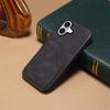 DENIOR For iPhone 17 Case Dual Card Slots PU Leather+TPU+PC Phone Cover
