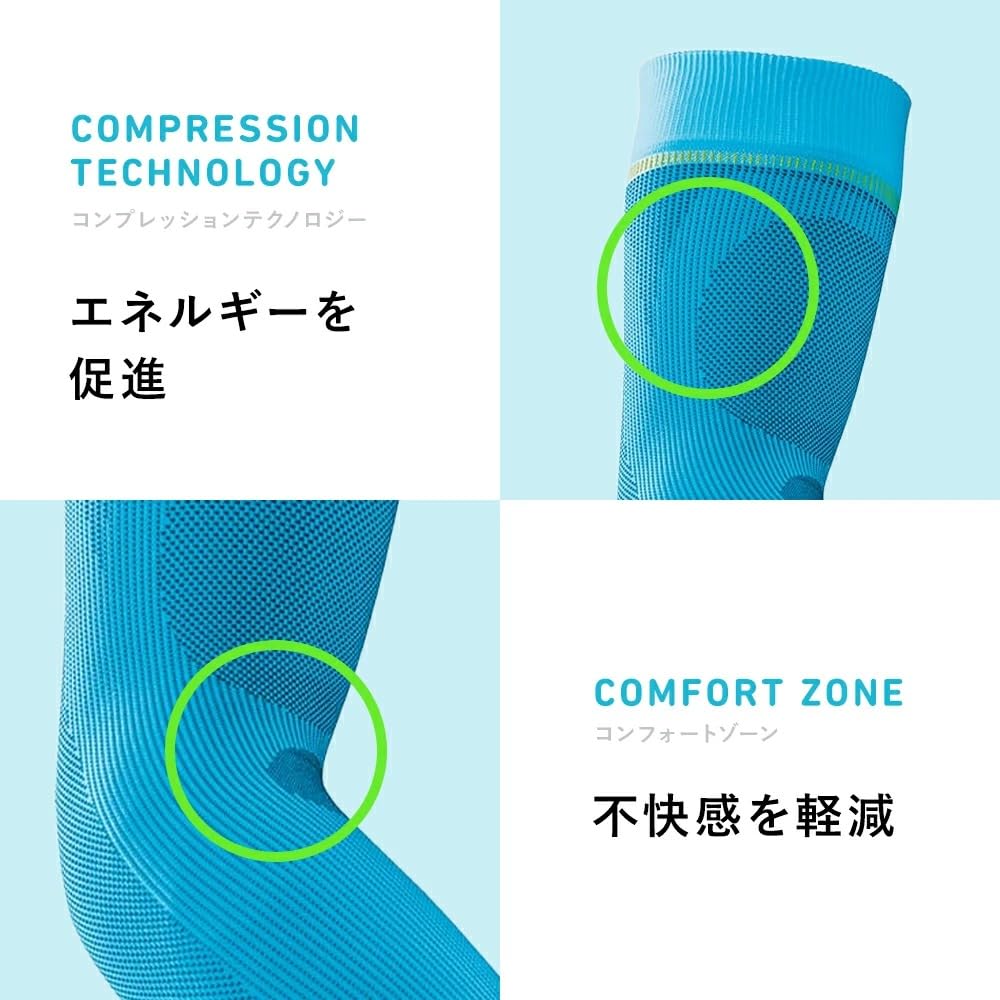 Bauerfeind SPORTOWE RĘKAWY KOMPRESYJNE NA RAMIĘ Rękawy Kompresyjne Sportowe na Ramię Wykonane w Kompresji Redukują Drgania Mięśni i Wspomagają Energię (Ramię sportowe)