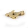 Scottish terrier, Aberdeen Terrier, Scottie, Aberdeenie - Dog brooch in decorative box, elegant gold-plated pin, Art-Dog brand jacket pin