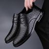 Fashion Genuine Leather Casual Shoes for Men Luxury Outdoor Oxford Shoes High Quality Lace Up Derby Shoes Formal Dress Footwear Sneakers
