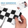 1 Roll Bulletin Board Borders Checkered Wall Sticker Bathroom Wall Stickers Skirting Line Decal Decorative Bulletin Board Trim