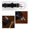 Kit de Macaco e Chave de Roda Dentada para Carro - Macaco de Tesoura 2 em 1 com Soquete para SUV/Sedan, Levantador de Pneu Economizador de Esforço para Garagem/Beira da Estrada