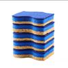Non-Oily, Absorbent Wood Pulp Cotton Sponge Pad: Three-Layer Wave Cleaning Pad for Dishwashing