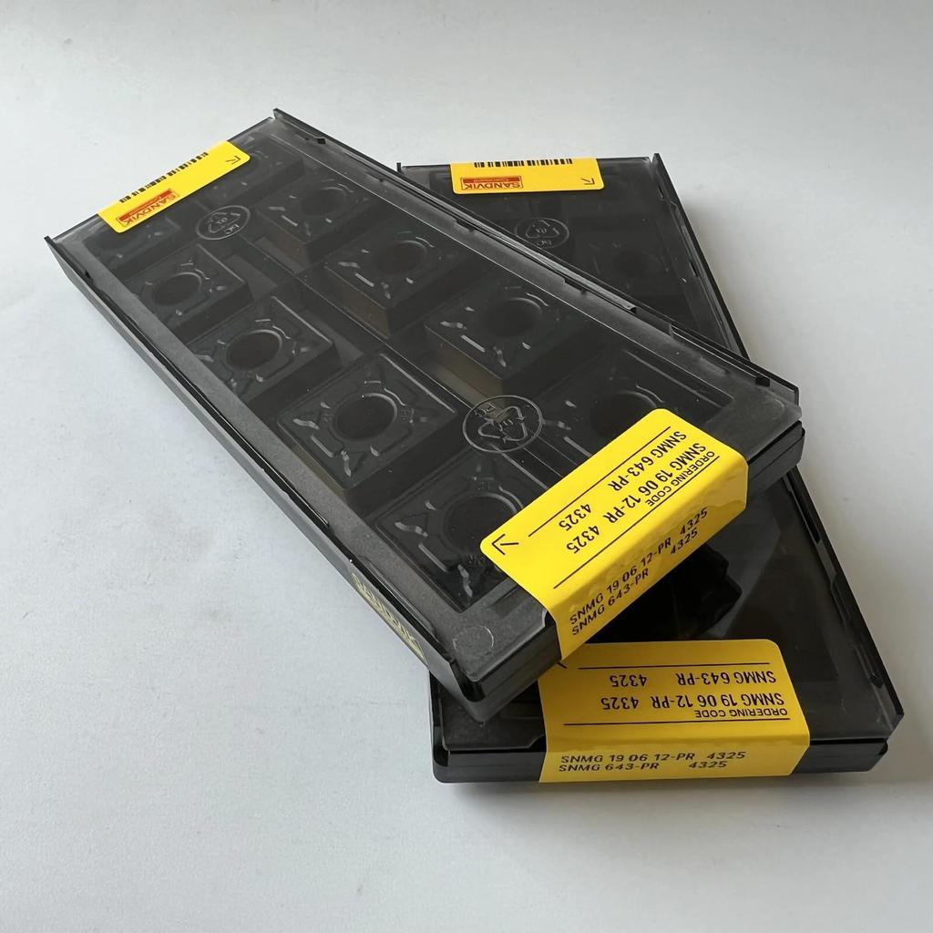 Original Sandvik / SNMG190612-PR 4325 /  CNC Lathe Carbide Blade 10 Pcs