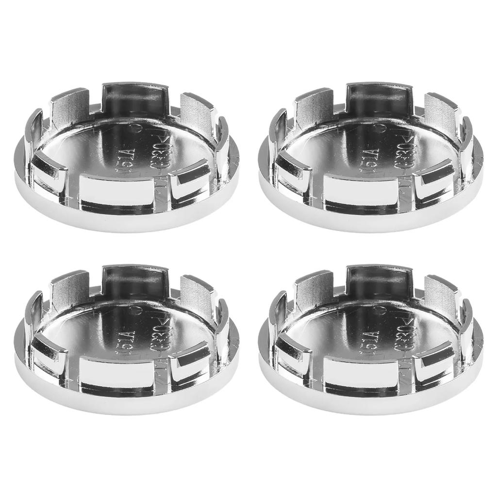 4pcs Cars Blank Wheel Hub Center Cap 56mm Rim Covers Auto No Logo Badge Universal Cars Wheel Rims Center Hubcap Cap Covers